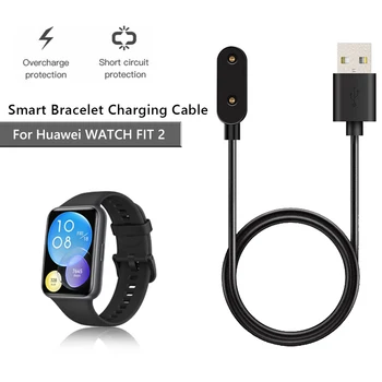 1 м USB-Кабель Для Зарядки Huawei Watch Fit 2, Шнур Зарядного устройства, Портативные Смарт-Часы, Магнитный Адаптер Зарядного устройства Для Huawei Watch Fit 2