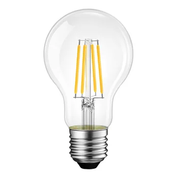 10 шт./лот E27 Светодиодная лампа Накаливания Edison Light 2 Вт 4 Вт 6 Вт 8 Вт A60/A19 с регулируемой яркостью Накаливания теплый белый холодный белый 110 В 230 В