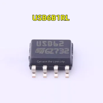 10 штук USB6B1RL Новая оригинальная упаковка SOP-8 трафаретная печать USB62 трубка для подавления электростатического разряда TVS диод