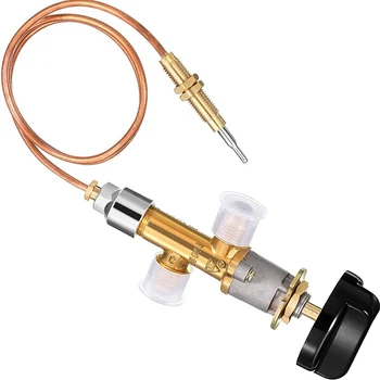 10X Комплект предохранительных клапанов для газового камина низкого давления LPG для замены термопары газового нагревателя 5/8-18UNF