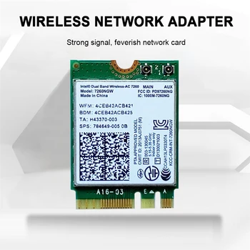 1200 М Беспроводной модуль Bluetooth-совместимый 4,0 2,4 G 5G WiFi Модуль беспроводной сетевой карты NGFF M.2 WiFi Ключ для настольного ноутбука