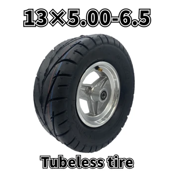 13-дюймовые шины для электрического скутера 13x5,00-6,5, дорожные 6-слойные шины, модифицированные вакуумные шины для квадроциклов и картинга и 6,5-дюймовые колеса