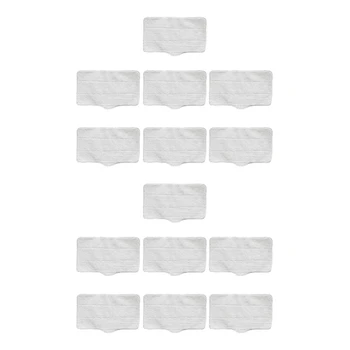 14X Чистящие Прокладки для Швабры Xiaomi Deerma ZQ100 ZQ600 ZQ610 Паровой Пылесос, Тряпка Для швабры, Сменные Аксессуары