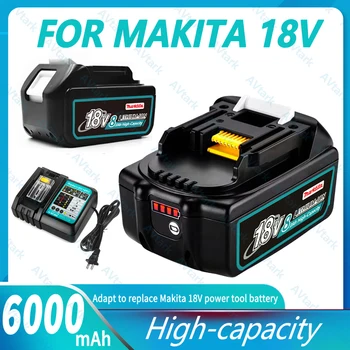 2023 Модернизированный 9A/3A/6A для Makita 18V Аккумулятор BL1830B BL1850B BL1850 BL1840 BL1860 BL1815 Сменный Литиевый Аккумулятор