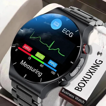 2023 Новые Смарт-Часы ECG + PPG Для Мужчин, Часы для Измерения Артериального Давления, Сердечного Ритма, IP68, Водонепроницаемый Фитнес-Трекер, Умные Часы Для Huawei Xiaomi