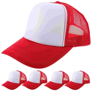 5 шт., бейсбольная кепка сублимированной формы, шляпы 