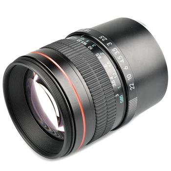85 мм F1.8 Большая диафрагма С фиксированной фокусировкой Микрообъектив Ручной фокусировки Объектив камеры для камеры Sony
