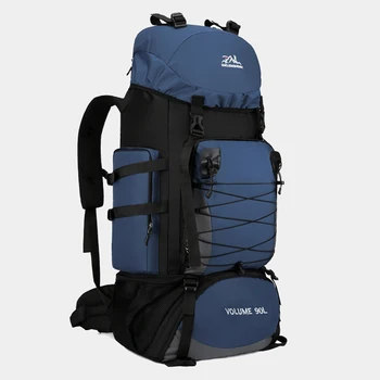 90-литровый Большой Походный рюкзак, дорожная сумка, Мужской багаж, Походные сумки на плечо, Уличные Альпинистские Треккинговые мужские дорожные сумки для хранения