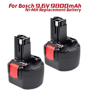 BAT048 Для Bosch 9,6 В 12800 мАч Ni-Cd Аккумуляторная Батарея для Электроинструментов Batterij Для Bosch Psr 960 BH984 BAT048 BAT119