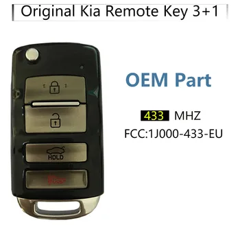 CN051076 Оригинальный Автоматический Дистанционный ключ Для KIA Keyless Entry Брелок с 433 МГц FCCID OKA-185T TRANSAMITTER (PB) 1J000-433-EU/GEN-TP