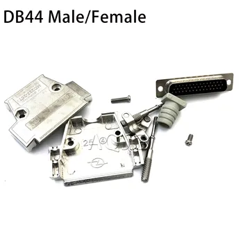 DB44 сварная головка сварочная проволока DB44 3-рядный 44-контактный штекер мужской женский D-SUB44 металлический корпус