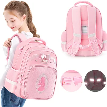 Disney, новый стиль, модный школьный рюкзак, водонепроницаемый детский рюкзак, школьные сумки для мальчиков и девочек, детские ранцы большой емкости, студенческие сумки
