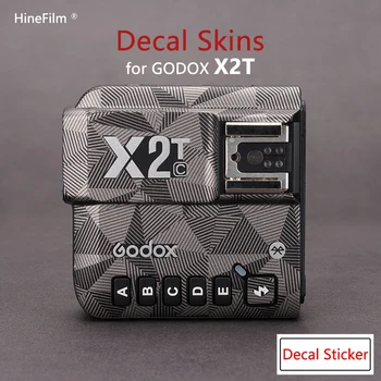 Godox X2T X2T-C X2T-N X2T-S X2T-F X2T-O TTL Защитная пленка для вспышки Speedlight Премиум-класса, Защитная наклейка для кожи