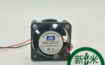 JSL JDL2510S 12V 0.07A 2510 ультра тихий 2-проводной маленький вентилятор для отвода тепла
