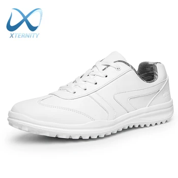 Lersure/ водонепроницаемая женская обувь для гольфа 35-40, легкая нескользящая обувь для гольфа, женская роскошная обувь, спортивные кроссовки для гольфа