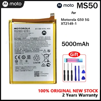 Motorola 100% Оригинальный Аккумулятор MS50 5000 мАч Для смартфона Motorola G50 5G XT2149-1 Batteria С бесплатными инструментами