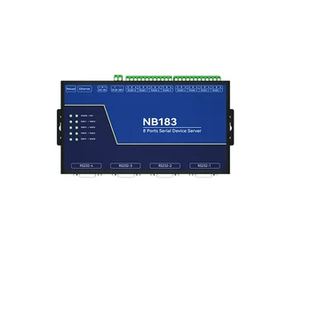 NB183 Поддерживает преобразование последовательного порта TCP/UDP/MQTT/HTTP в Ethernet Modbus rs232 rs485 в ethernet конвертер