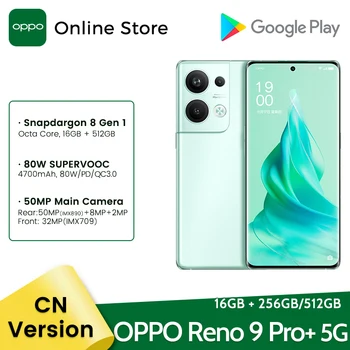 OPPO Reno 9 Pro + Plus 16 ГБ 512 ГБ Мобильный телефон 6,7 
