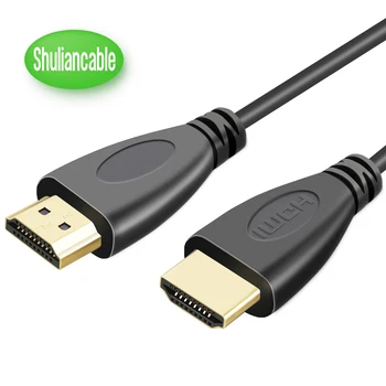 Shuliancable HDMI Кабель 2.0 4K 1080P 3D Высокоскоростной позолоченный для телевизора Ноутбука PS3 проектора Компьютера Xbox 360 Кабель