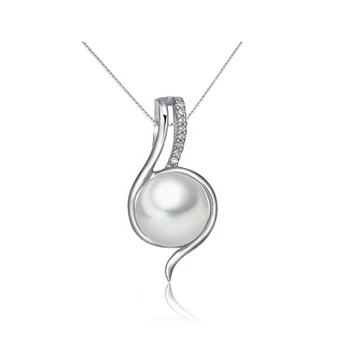 Sinya, ожерелье с подвеской из настоящего пресноводного жемчуга S925, серебряные цепочки-коробочки, Колье, ювелирные изделия для женщин