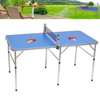 Tischtennisplatte outdoor Tischtennis Platte 152x76x76 cm tragbar 60*30*30inch