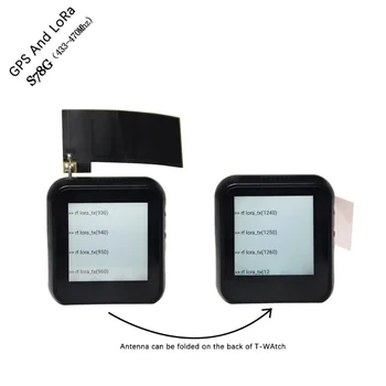 TTGO T-Watch ESP32 WIFI bluetooth S78G GPS LORA Емкостные смарт-часы с сенсорным экраном с открытым исходным кодом - S78G White