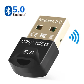 USB Bluetooth 5,0 Bluetooth 5,0 Адаптер Приемник Беспроводной Bluethooth Dongle 4,0 Музыкальный Мини-Передатчик Bluthooth Для ПК Компьютер