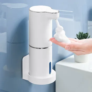Автоматические Дозаторы пены для Мыла, Умная ручная стиральная машина для ванной комнаты с USB-зарядкой, Белый Высококачественный материал ABS