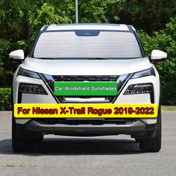 Автомобильный Солнцезащитный Козырек С Защитой от Ультрафиолета, Солнцезащитный Козырек, Крышка Лобового стекла, Аксессуар Для Защиты Конфиденциальности Nissan X-Trail Rogue 2019-2022