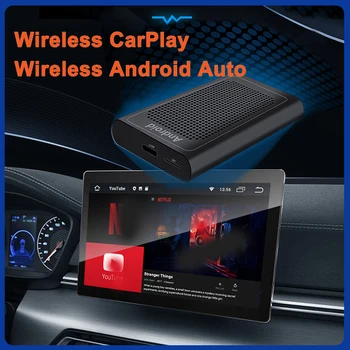 Беспроводной Адаптер CarPlay Универсальный Android Auto USB-ключ Apple Wireless CarPlay Для Android YouTube Netflix Smart Box