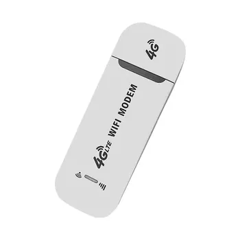 Беспроводной маршрутизатор LTE WiFi 4G SIM-карта Портативный USB-модем Карманная точка доступа Поддержка ключа B1/B3/B5 Мобильный широкополосный доступ для домашнего офиса