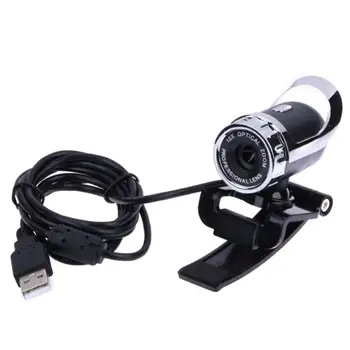 Веб-камера USB 12-мегапиксельная камера высокой четкости Веб-камера 360 градусов Зажим для микрофона для компьютера Skype веб-камера для ПК 웹캠