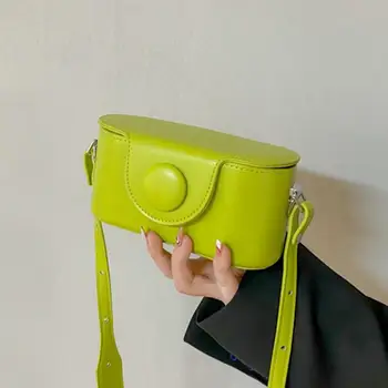 Весна 2022, Модная Дизайнерская Женская сумка-Мессенджер из Искусственной кожи Высшего Качества, Маленькая сумочка-коробочка, Роскошный бренд, трендовые сумки на плечо, Сумка