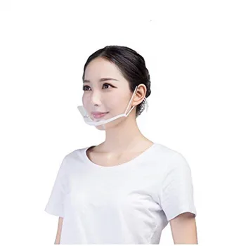 Высококачественный Портативный 10 шт./компл. Кейтеринг, Специальные пластиковые Противотуманные Вентиляционные маски шеф-повара, Бактерицидная маска для рта, Прозрачная
