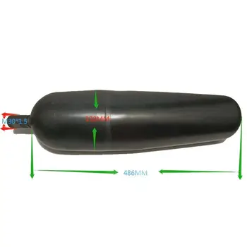 Горячая продажа Высококачественный аккумуляторный мочевой пузырь серии NBR NXQ, гидравлический аккумулятор, зарядный мочевой пузырь NXQ-A-6.3L /31.5MPA M30 * 1.5