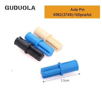Детали Guduola 6562/3749 Осевой штифт MOC Pin/Axle Строительный блок Собирает игрушки из частиц 100 шт./лот