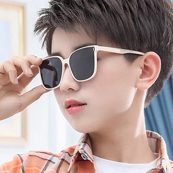 Детские солнцезащитные очки Street Beat Для маленьких мальчиков и девочек, Солнцезащитные очки для улицы, Винтажные детские очки с защитой от UV400
