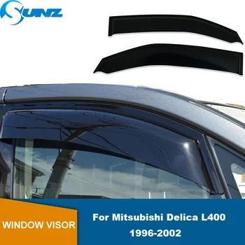 Дефлектор бокового окна для Mitsubishi Delica L400 1996 1997 1998 1999 2000 2001 2002 Козырек от дождя на окно защита от солнца SUNZ