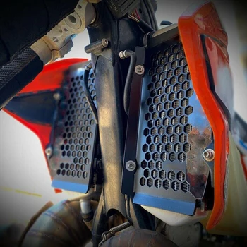 Для Husqvarna TE, TX 125, 250, 300 2020-2021-2022 Алюминиевый Радиатор мотоцикла с ЧПУ, Защита Радиатора Двигателя, Решетка Радиатора, Защита