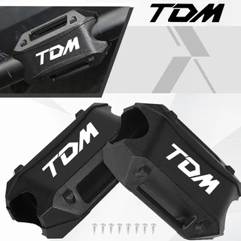 Для yamaha TDM850 TDM900 TDM 900 1991-2014 2013 2012 Мотоциклетный бампер Защита двигателя Защитный блок 25 мм Аварийная планка Декоративная
