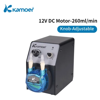 Дозирующий насос Kamoer KCP PRO2 12 В, Перистальтический дозирующий насос с высокой точностью, используемый для химических экспериментов и перекачки жидкости