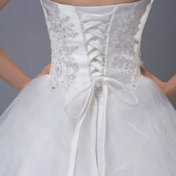 Замена свадебного платья, Регулируемый корсет сзади, завязки из атласной ленты на шнуровке для свадебного банкета, вечернее платье, корсет сзади