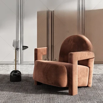 Индивидуальный дизайн роскошной гостиной в американском стиле, диван для одного человека, дизайнерское креативное кресло для одного человека, Скандинавский современный интернет