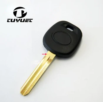 Ключ-транспондер для Toyota ID: 4D67 TOY43 Лезвие из мягкой резины