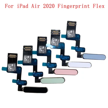 Кнопка Home, Датчик отпечатков пальцев, Гибкий кабель, Лента Для iPad Air 2020, Запасные части для сенсорного датчика питания, Гибкий кабель