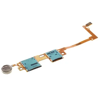 Контакт для чтения карт памяти SIM и Micro SD для Samsung Galaxy Note 10.1 SM-P605 Гибкий кабель с вибромотором