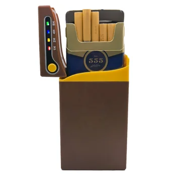 Контейнер с фиксацией времени, помогающий бросить курить, силиконовый дизайнерский портсигар с фиксацией времени, который можно использовать в течение 40-50 дней с одной порцией.