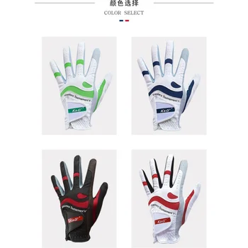 Корейские перчатки для гольфа, мужские кожаные спортивные #345426