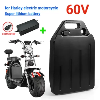 Литиевая батарея электромобиля, водонепроницаемая батарея 18650 60V 20ah для двухколесного складного электрического скутера Citycoco, велосипеда