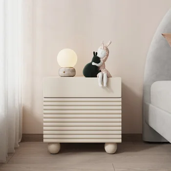 Маленький Белый Прикроватный столик Простые шкафы в скандинавском стиле для гостиной, Прикроватные ящики для спальни, Кровати Mesita De Noche Blanca, Мебель